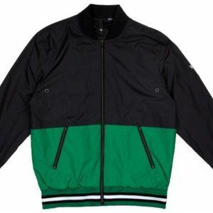 Paper Planes Ascent Jacket Black/Kelly Green